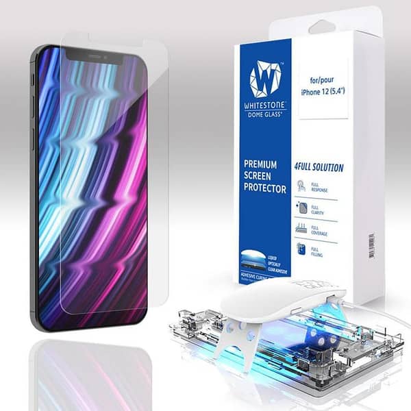 Whitestone Dome Tempered Glass Screen Protector for iPhone 12 Mini