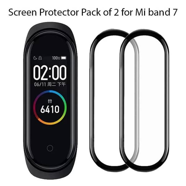 Xiaomi Mi Band 7 Soft Screen Protector Film - Set of 2