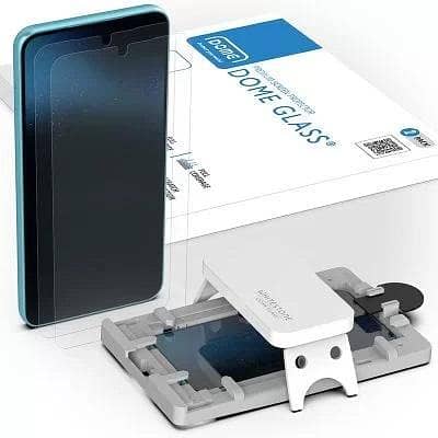 Whitestone Dome Glass Screen Protector for Samsung Galaxy S23 Plus - Tempered Glass with Liquid Dispersion Technology, 2-Pack with Installation Kit