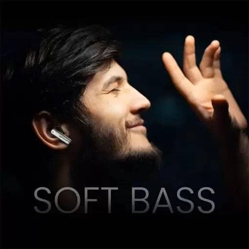 HiFuture SonicAir Wireless Earphones - Bluetooth 5.3, ENC Noise Cancellation, 10mm Drivers, 4 Microphones, Black