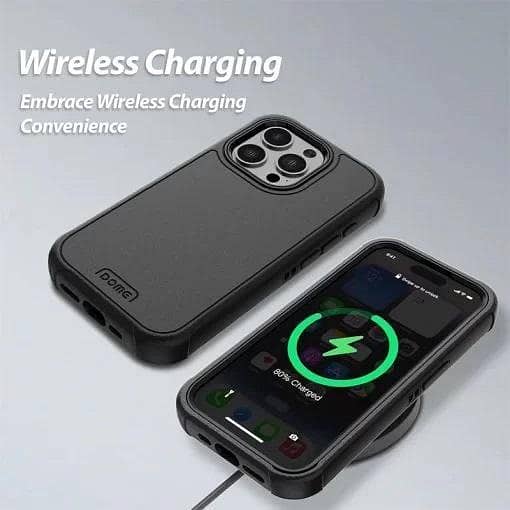 Whitestone Dome Aegis Defender Case for iPhone 15 Pro - Burgundy Red