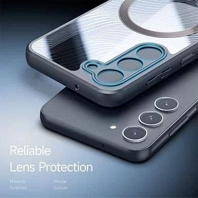 Aimo Mag Series Samsung Galaxy S23 Phone Case – Black Color