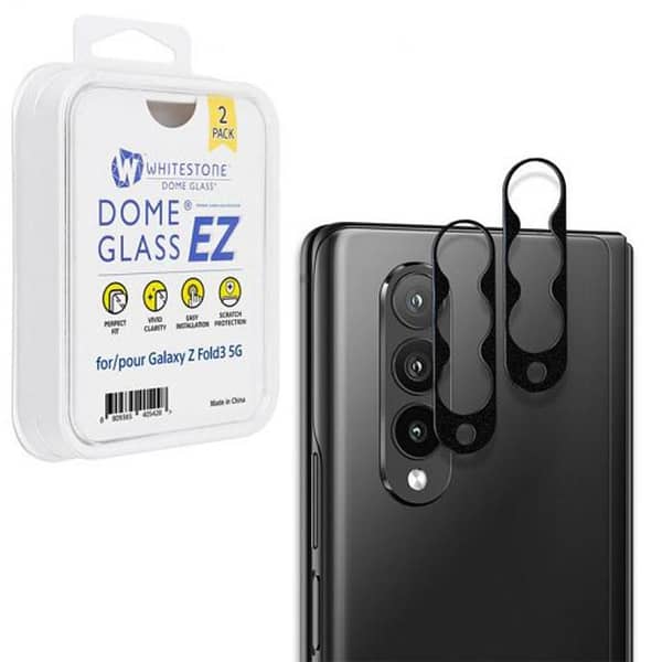 Whitestone EZ Camera Protector for Galaxy Z Fold 3 – Set of 2