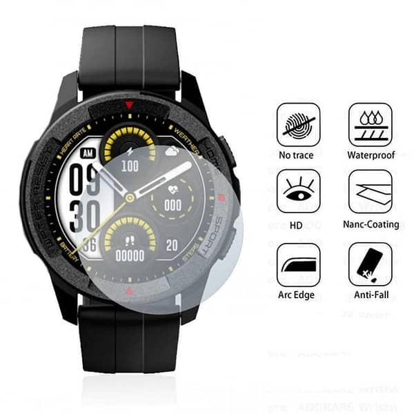 Mibro X1 Smart Watch Tempered Glass Screen Protector – Single Pack