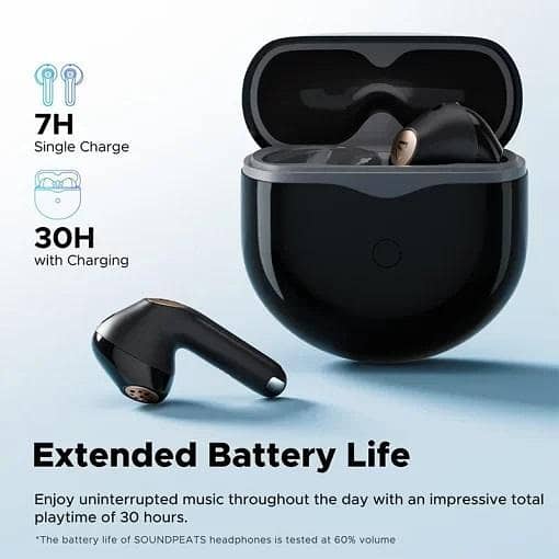 SoundPEATS Air4 Lite Wireless Earbuds with Bluetooth 5.3 and Multipoint Connectivity