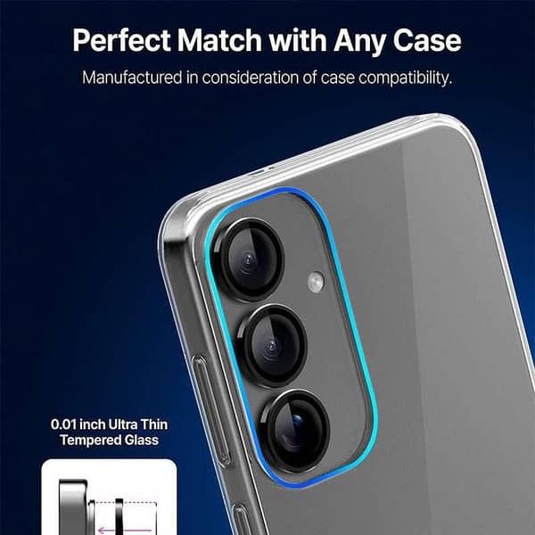 Whitestone Dome Camera Protector Ring for Samsung Galaxy S25 Ultra - 2 Pack