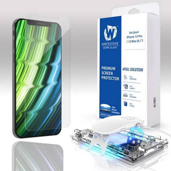 Whitestone Dome Tempered Glass Screen Protector for iPhone 12 & 12 Pro