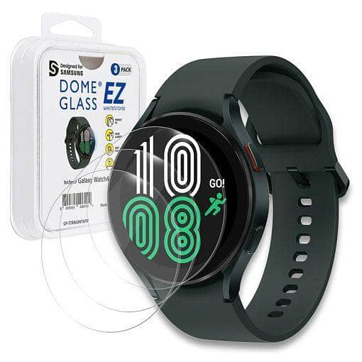 Whitestone Tempered Glass Screen Protector for Galaxy Watch 4 (40mm) – 3 Pack