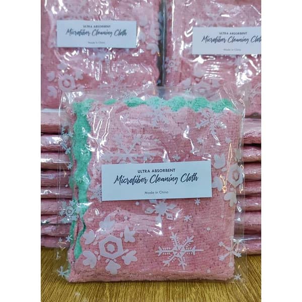 Microfiber Cleaning Cloth for LCD/LED TVs, Laptops, and Cars - Ultra Absorbent and Washable, 25x25 cm Size
