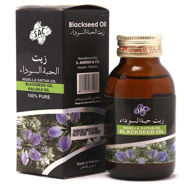 SAC Blackseed Oil 60ml for Body and Massage Use