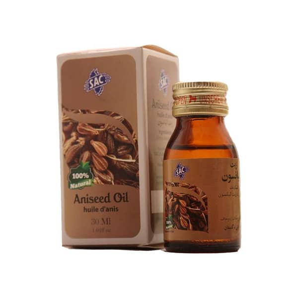 SAC Aniseed Oil - Star Anis Oil - Anis - Badayan - Natural and Original Oil for Edible and Practical Use