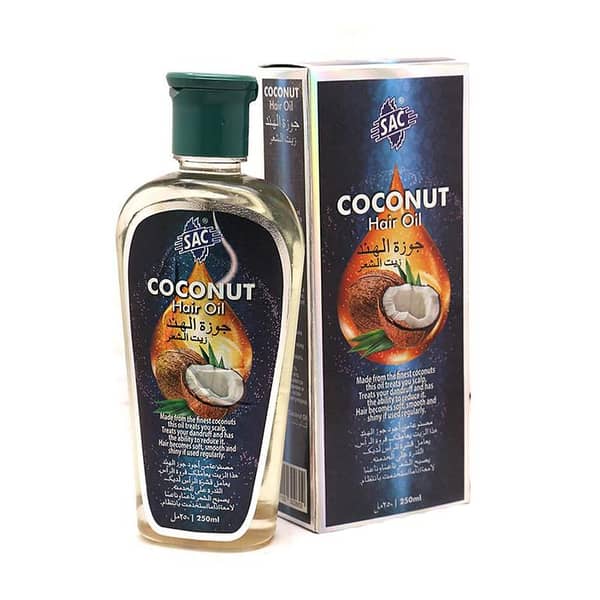 SAC Coconut Oil - 250 ml - Hair and Health Care Oil