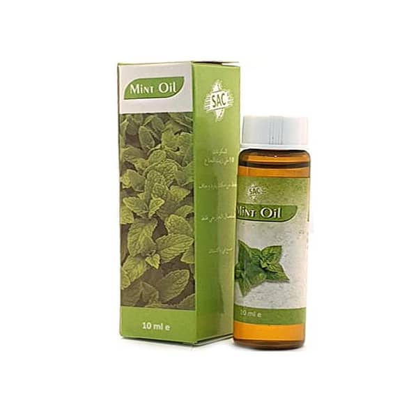 SAC Mint Oil 10ml - Versatile Use for Body and Massage