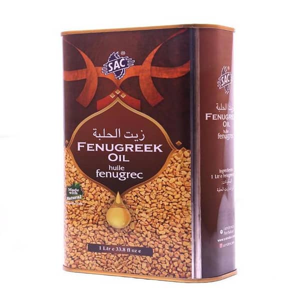 SAC Fenugreek Oil 1 Liter (1000ml) for Hair and Cooking