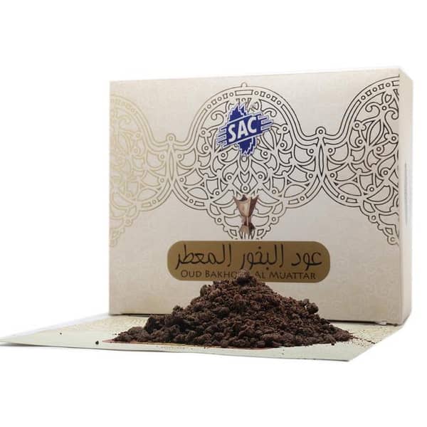 SAC Bakhoor Oudh Al Muattar - 100gm - Fragrance for Home and Aromatherapy