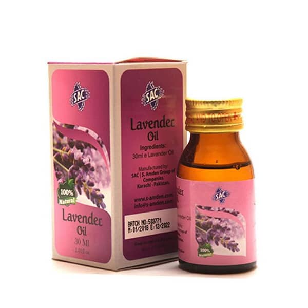 SAC Lavender Oil 30ml for Skin, Hair, and Health Benefits