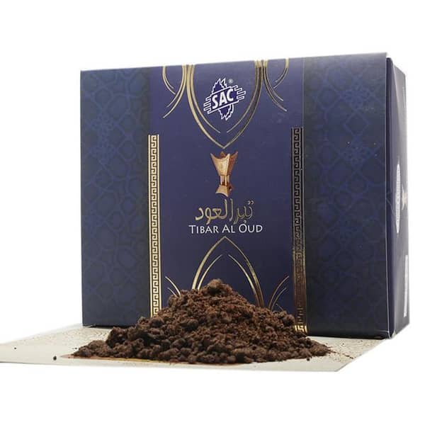 SAC Bakhoor Tibar Al Oudh - 100g - Distinctive Aroma for Home and Aromatherapy