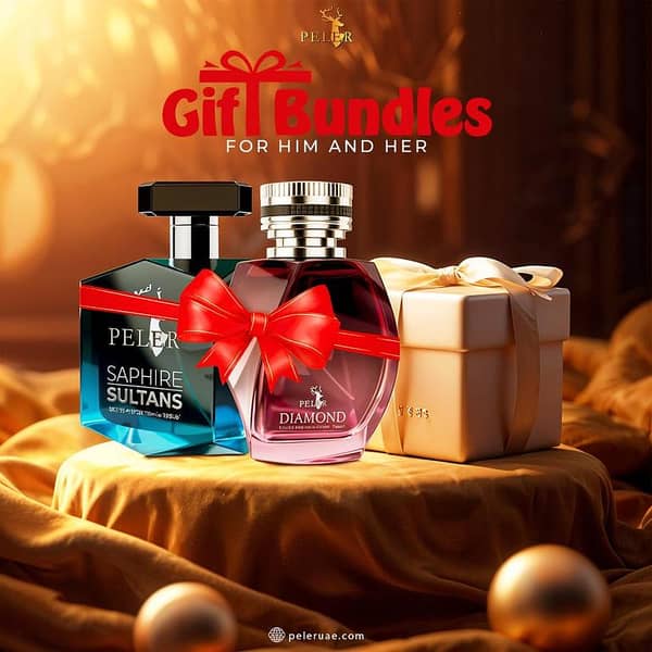 Saphire Sultan & Diamond Perfume Gift Set for Him and Her