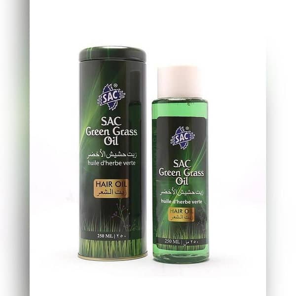 SAC Green Grass Oil 250ml for Hair Care and Cooking
