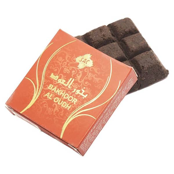 SAC Al Oudh Bakhoor Incense Powder - 25g for Use with Coals and Electric Burners