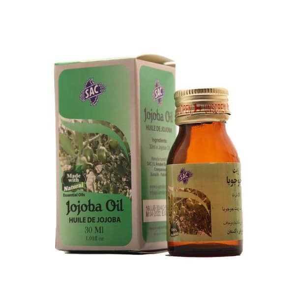 SAC Jojoba Oil 30ML for Hair and Skin Care