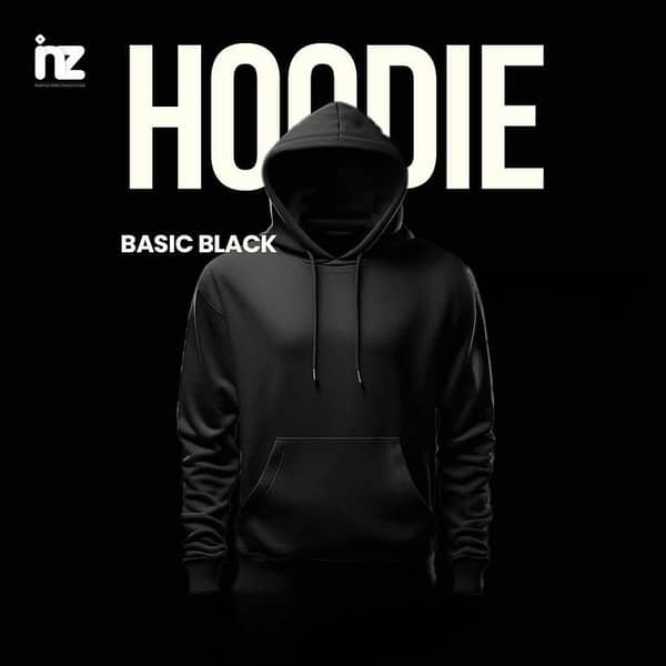 INZ Fashion Hoodies for Men, Women, and Girls - Winter Fleece Printed Pullover Sweatshirt