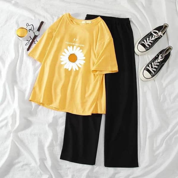 Women's Casual Collection by Brand: Cotton T-Shirts and Nightwear for Everyday, College, Travel, and Relaxation