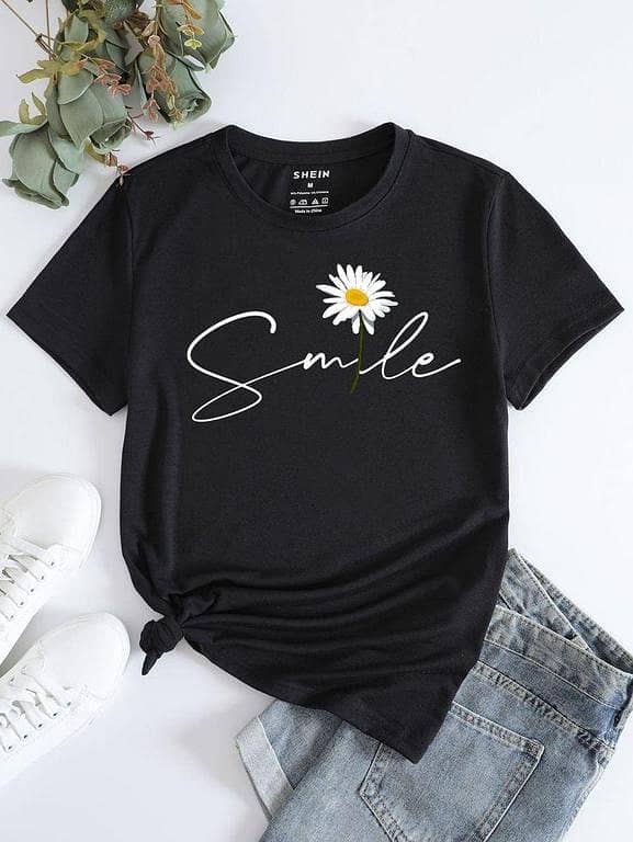 Comfortable Printed T-Shirts for Women and Girls - Oversized Relaxed Fit Options