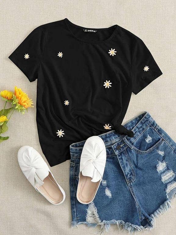 Oversized Relaxed Printed T-Shirts for Women and Girls
