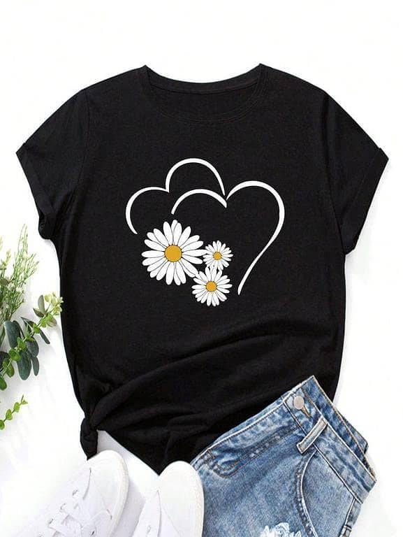 Oversized Comfort T-Shirts for Women and Girls with Fun Prints