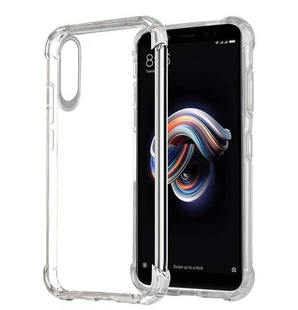 Clear Silicone Back Cover for Samsung Galaxy A70 - Anti Shock and Scratch Resistant Protection