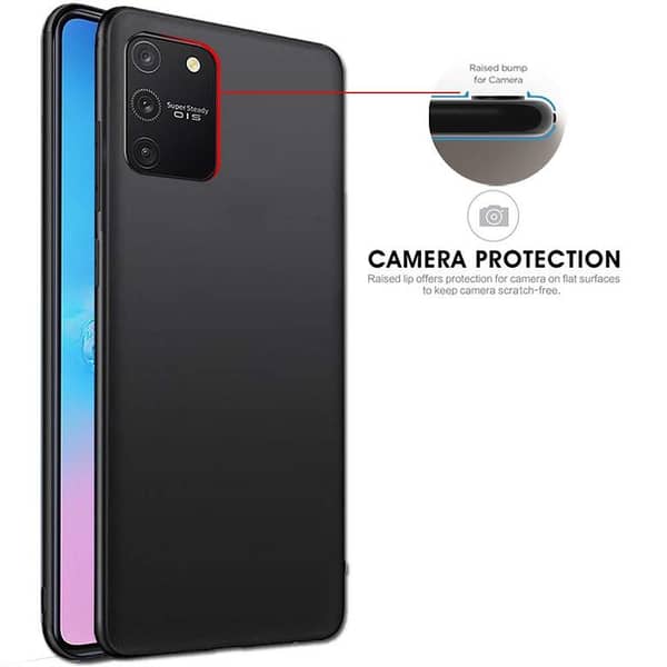 Samsung S10 Lite Black TPU Soft Silicone Back Cover