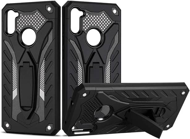 Samsung A14 Armor Back Cover with Antishock and Drop Resistance