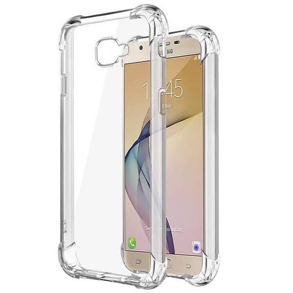 Transparent TPU Case for Samsung Galaxy J5 Prime - Soft Silicone Back Cover with Drop Resistance