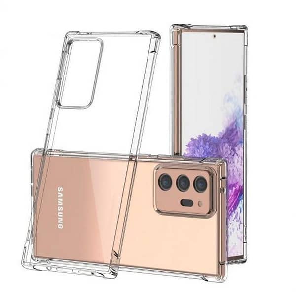 Transparent TPU Case for Samsung Galaxy Note 20 Ultra - Soft Silicone Back Cover with Drop Resistance and Anti-Shock Features