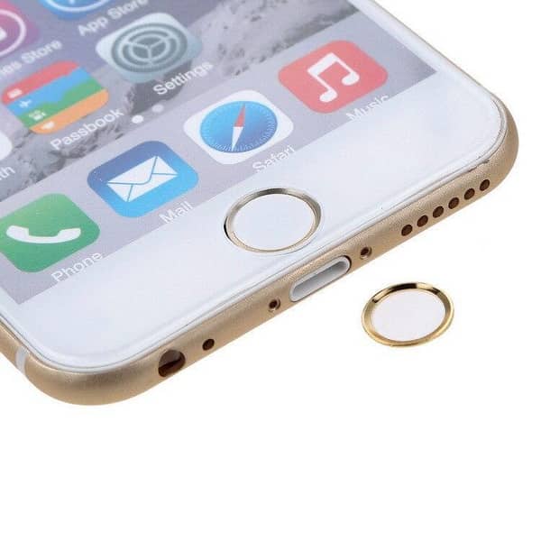 Home Button Sticker for iPhone with Touch ID Support and Fingerprint Recognition System