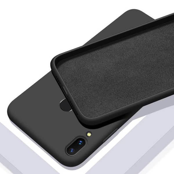 Soft Silicon Back Cover for Vivo Y85 and V9 in Black