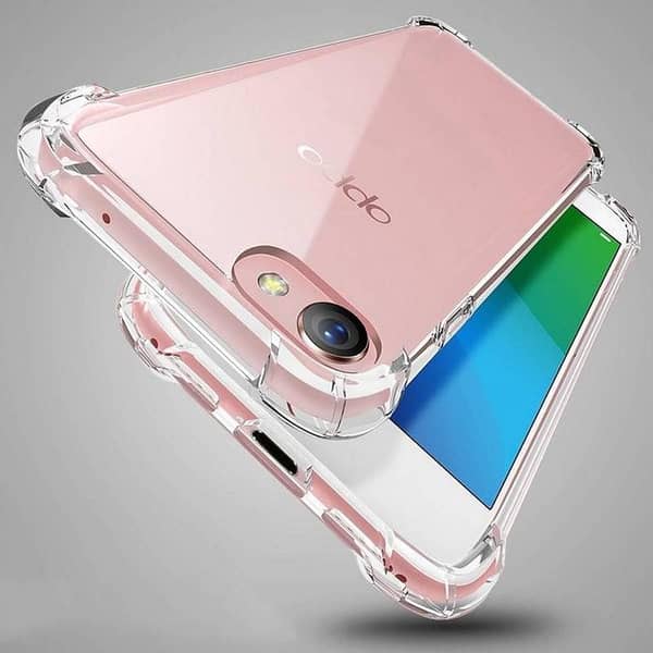 Transparent TPU Case for Oppo A57 with Drop Resistance and Silicone Back Cover