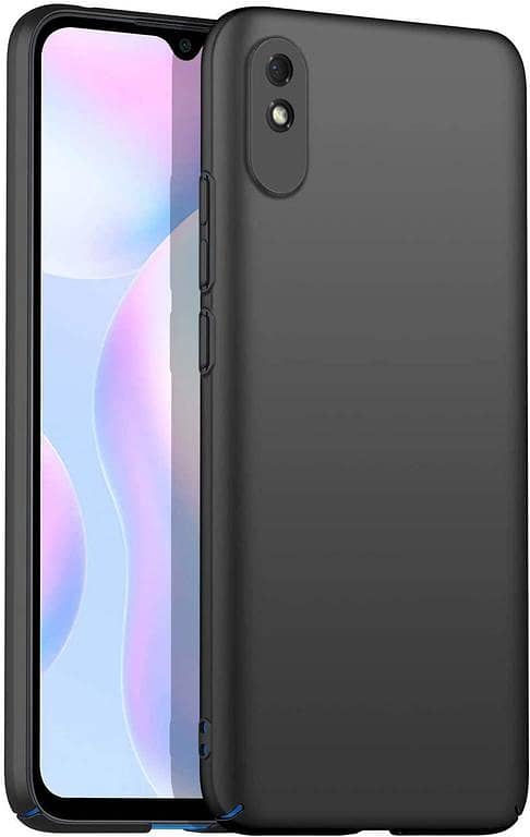 Soft TPU Back Cover for Xiaomi Redmi 9A in Black