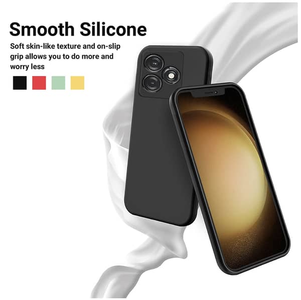 Soft TPU Back Cover for Techno Spark 10 and 10C Smartphones