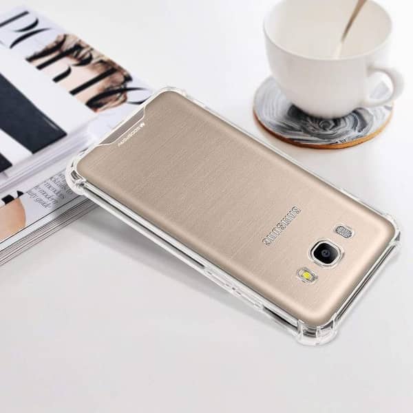 Transparent TPU Case for Samsung Galaxy J5 – Soft Silicone Back Cover with Drop Resistance