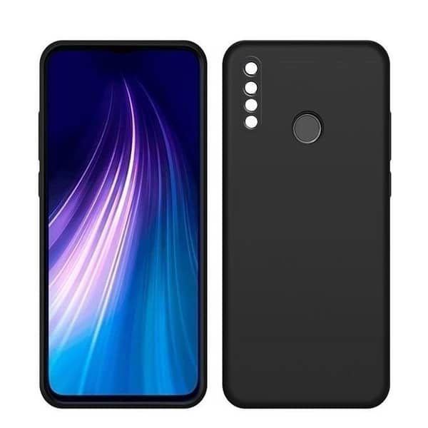 Black TPU Back Cover Case for INFINIX HOT 8 and HOT 8 LITE