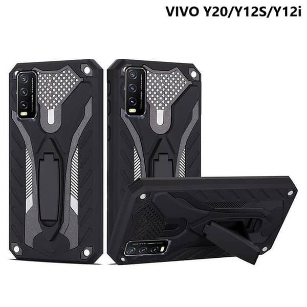 Armor Back Cover for Vivo Y20, Y12S, and Y20S