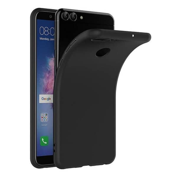 Soft Silicon Back Cover for Huawei Honor 9 Lite in Black