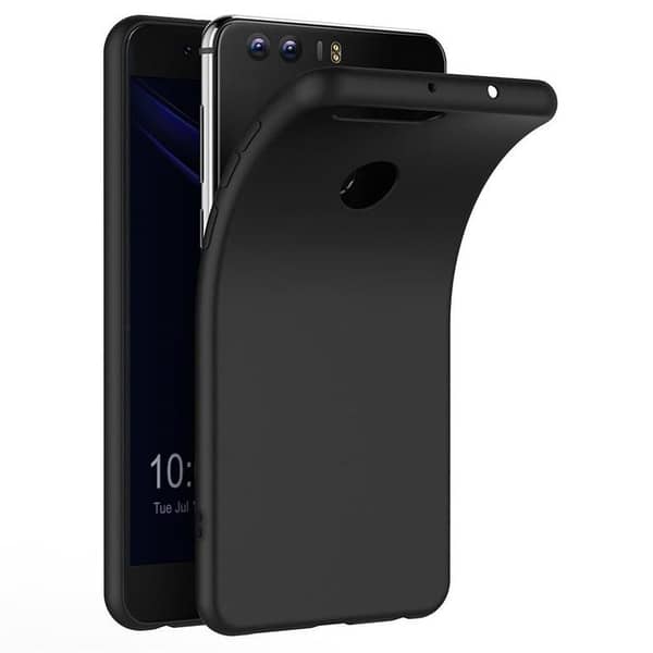 Soft Silicone Back Cover for Huawei P10 Plus in Black