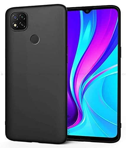 Soft TPU Back Cover Case for REDMI 9C in Black