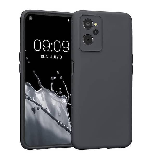 REALME 9I Black TPU Back Cover Case - Soft Silicon Protection
