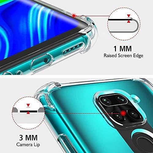 Transparent TPU Case for Xiaomi Redmi Note 9 - Soft Silicone Back Cover with Drop Resistance