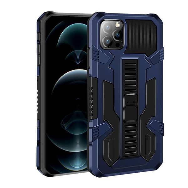 Iphone 12 Pro Max Drop-Resistant Armor Back Cover with Antishock Design