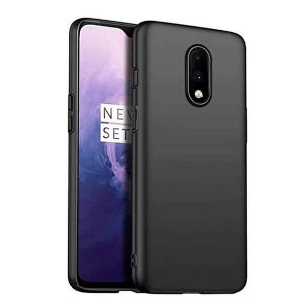 OnePlus 6T Black TPU Soft Silicone Back Cover